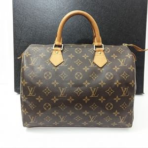 ✨Louis Vuitton ✨ Speedy 30 Brown monogram Handbag.